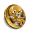 Fish Buffet Ranks Badge Octopus Gold