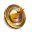 Fish Buffet Ranks Badge Shrimp Gold