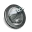 Fish Buffet Ranks Badge Shrimp Silver